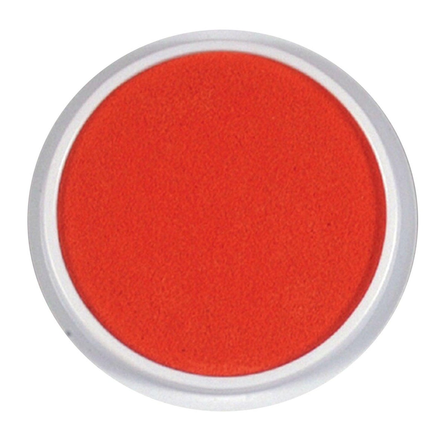 Jumbo Circular Washable Stamp Pad - Orange - 5.75" dia. - Pack of 6 - Loomini