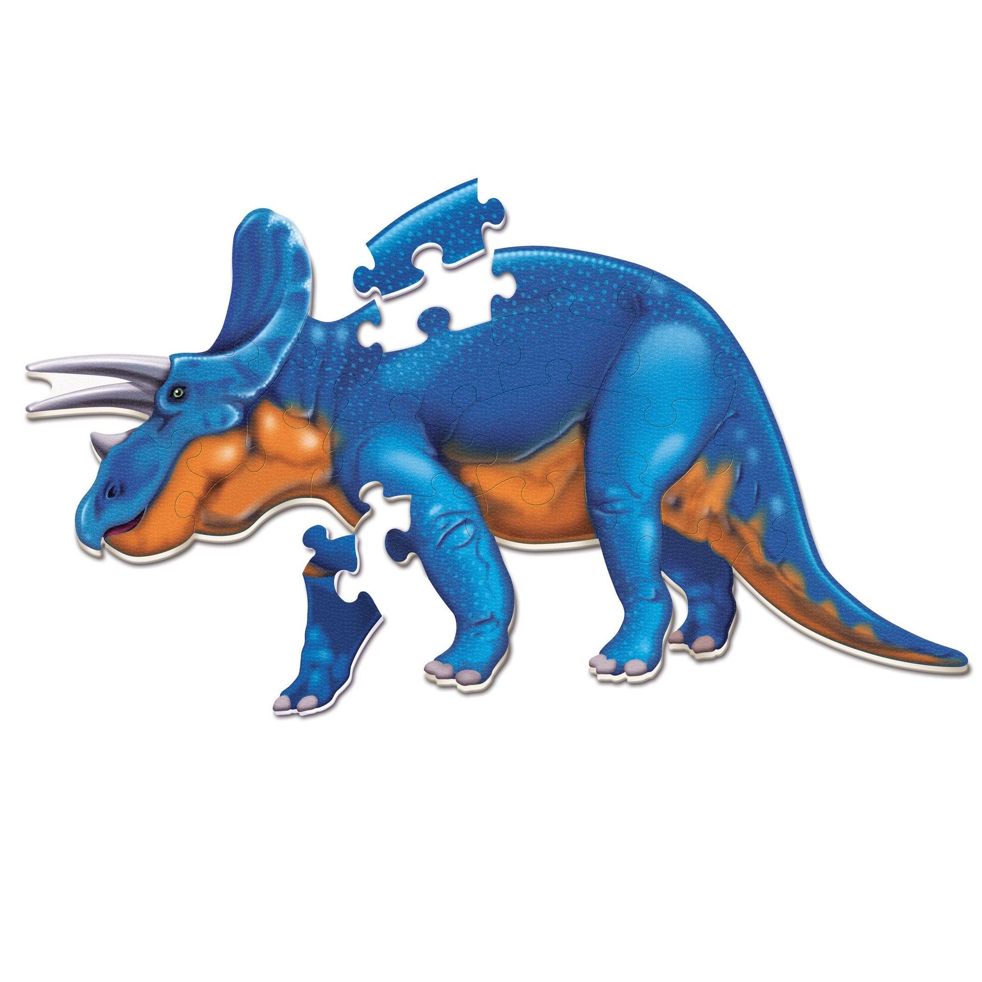 Jumbo Dinosaur Floor Puzzle Triceratops - Loomini