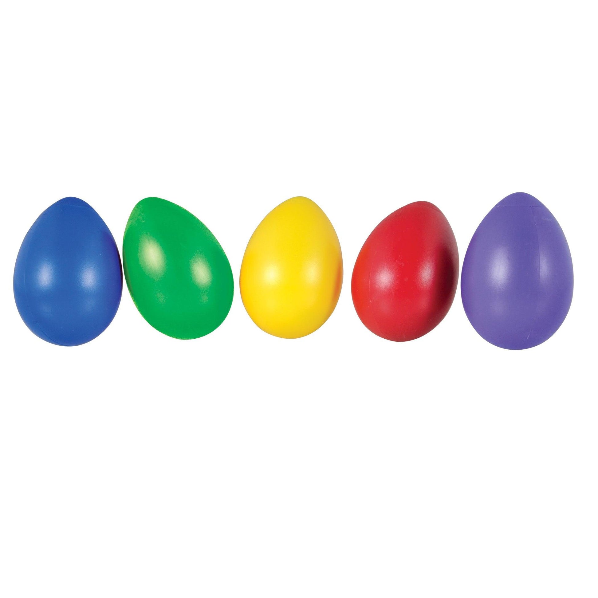 Jumbo Egg Shakers, 5 Per Set, 2 Sets - Loomini