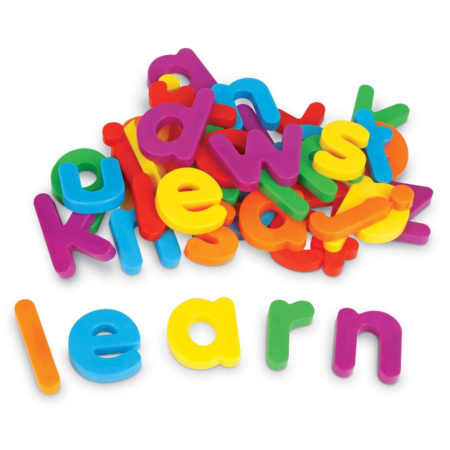 Jumbo Magnetic Letters and Numbers, Lowercase Letters - Loomini
