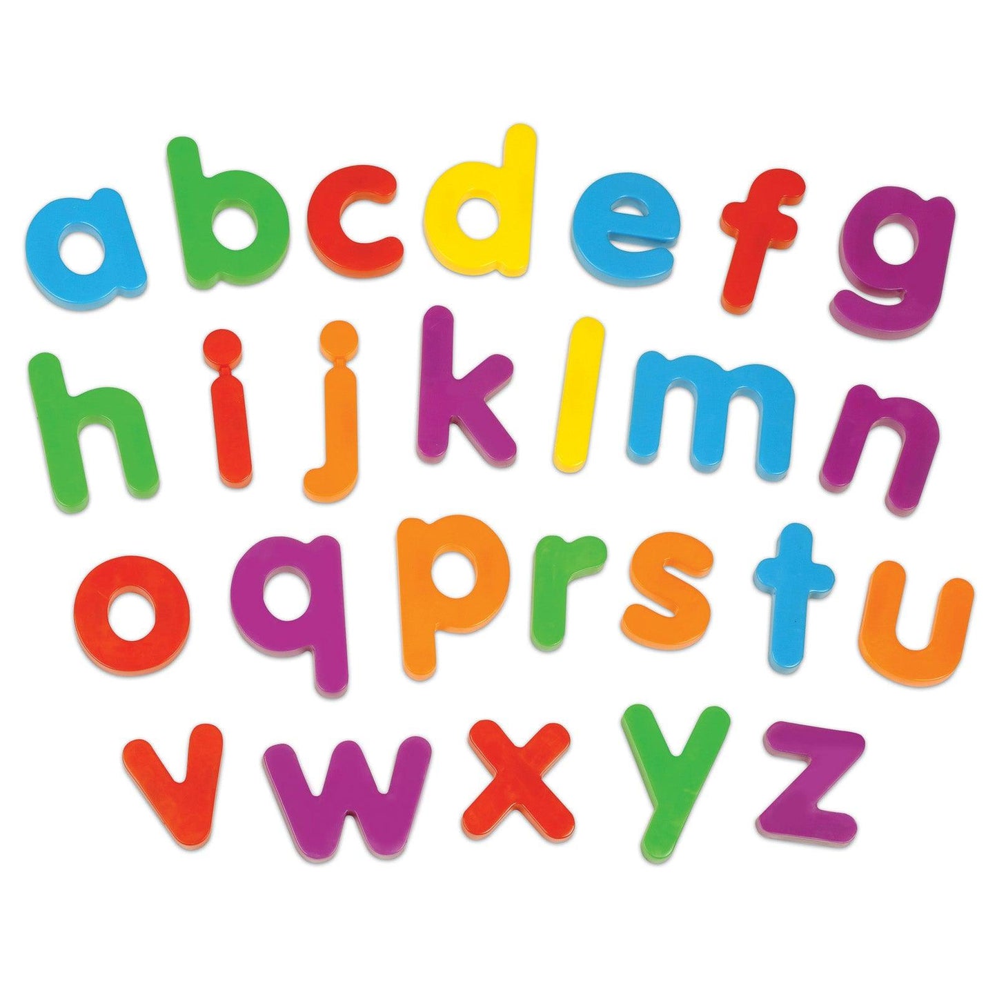 Jumbo Magnetic Letters and Numbers, Lowercase Letters - Loomini