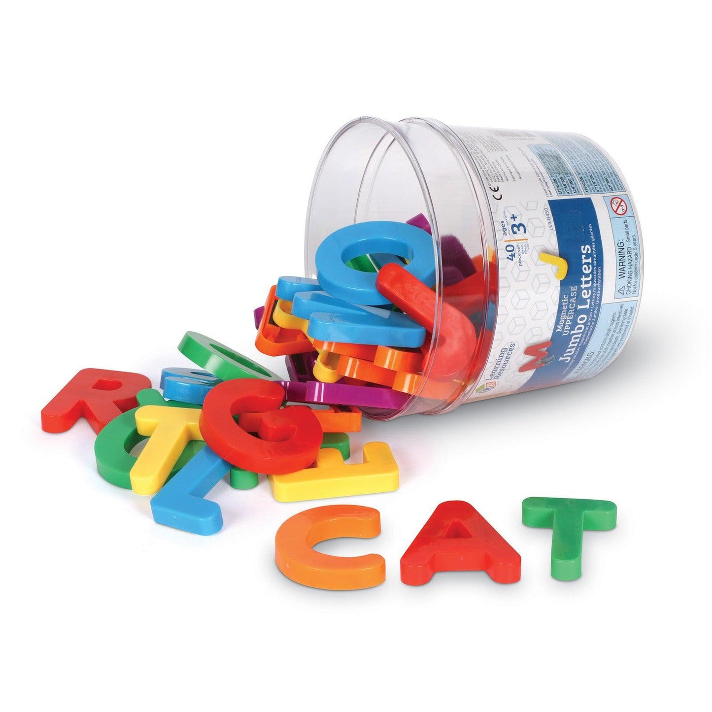 Jumbo Magnetic Letters and Numbers, Uppercase Letters - Loomini