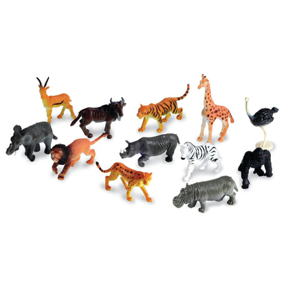 Jungle Animal Counters, Set of 60 - Loomini