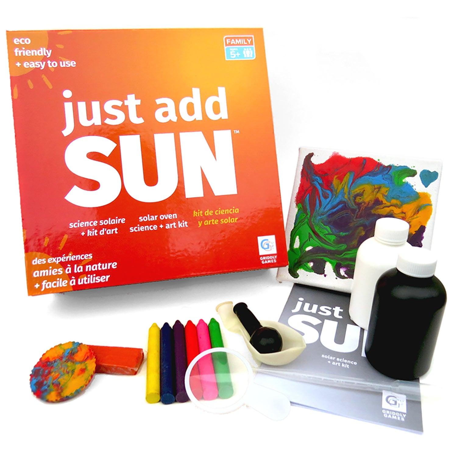 Just Add Sun™ Solar Science + Art Kit Griddly Games
