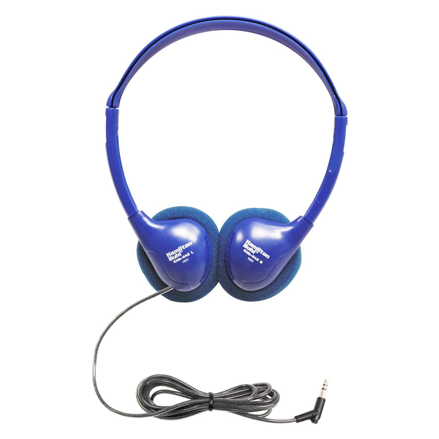 Kids On-Ear Blue Stereo Headphone, Pack of 3 - Loomini