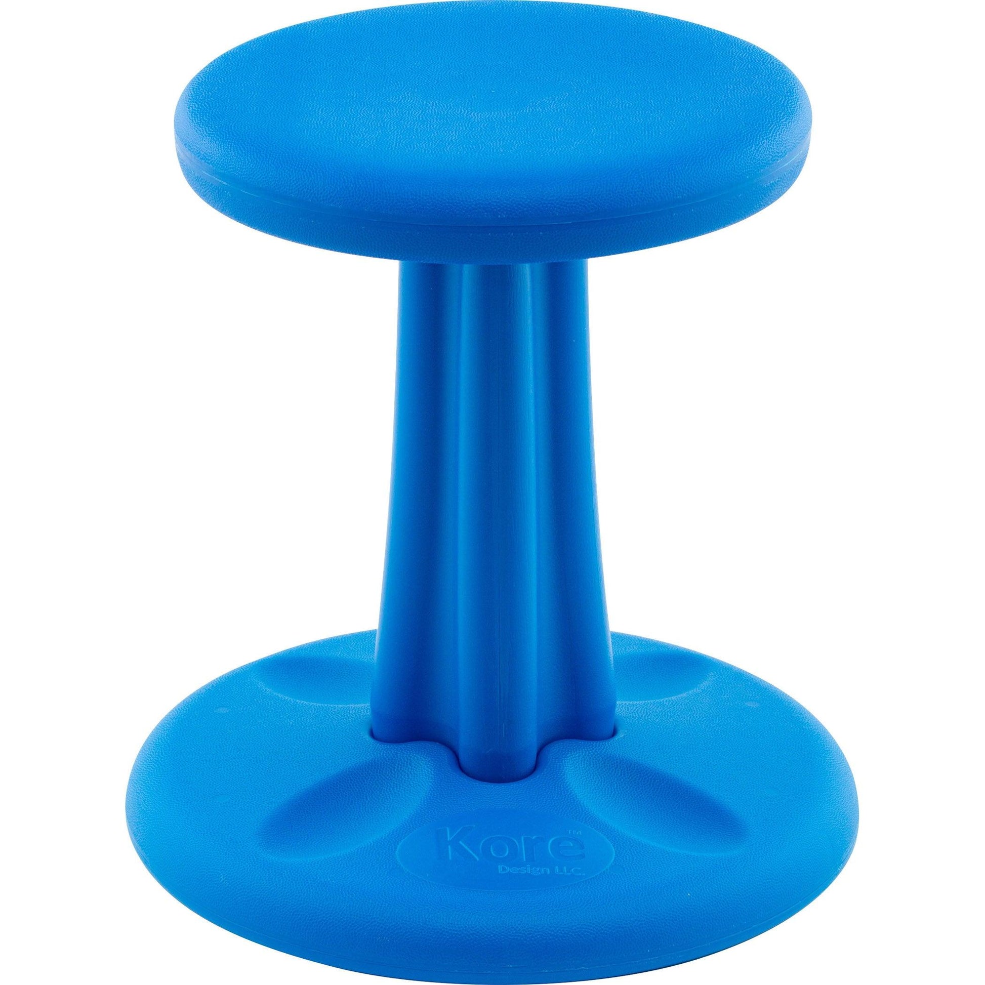 Kids Wobble Chair 14" Blue - Loomini