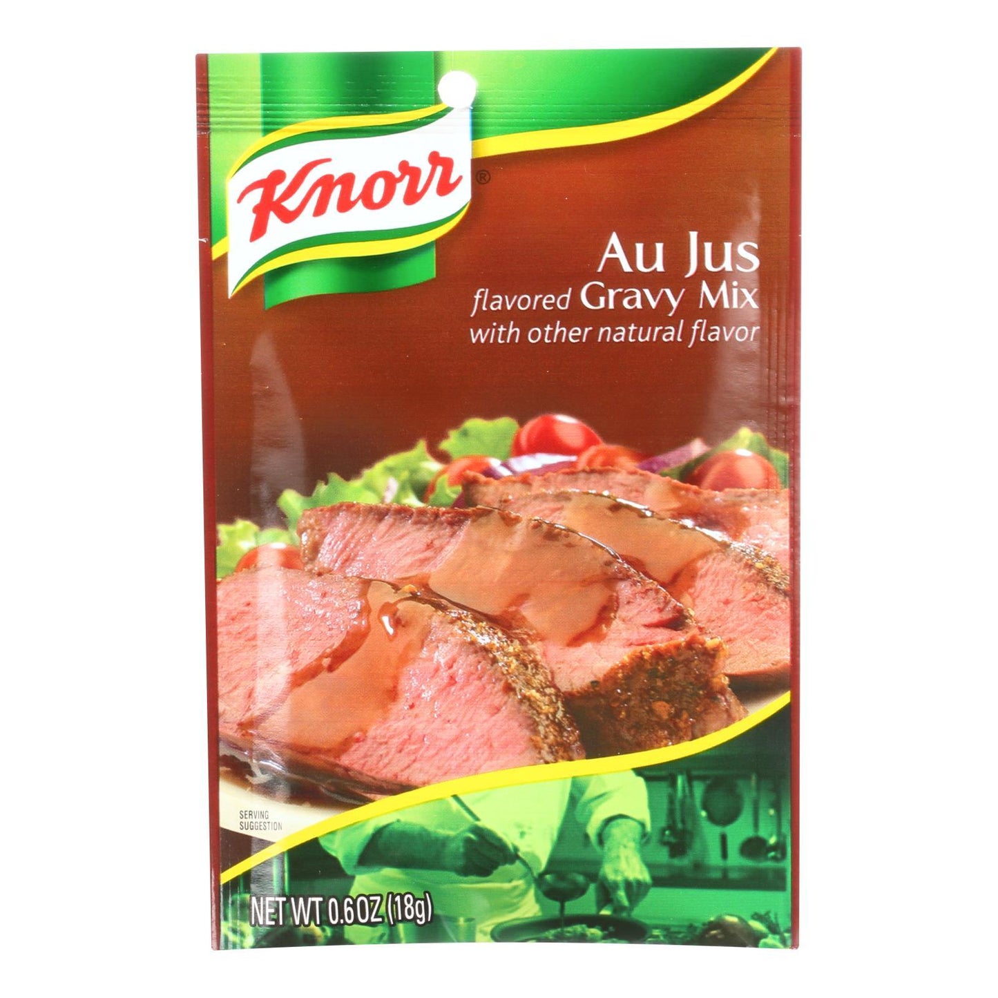 Knorr Gravy Mix - Au Jus - .6 Oz - Case Of 12 - Loomini