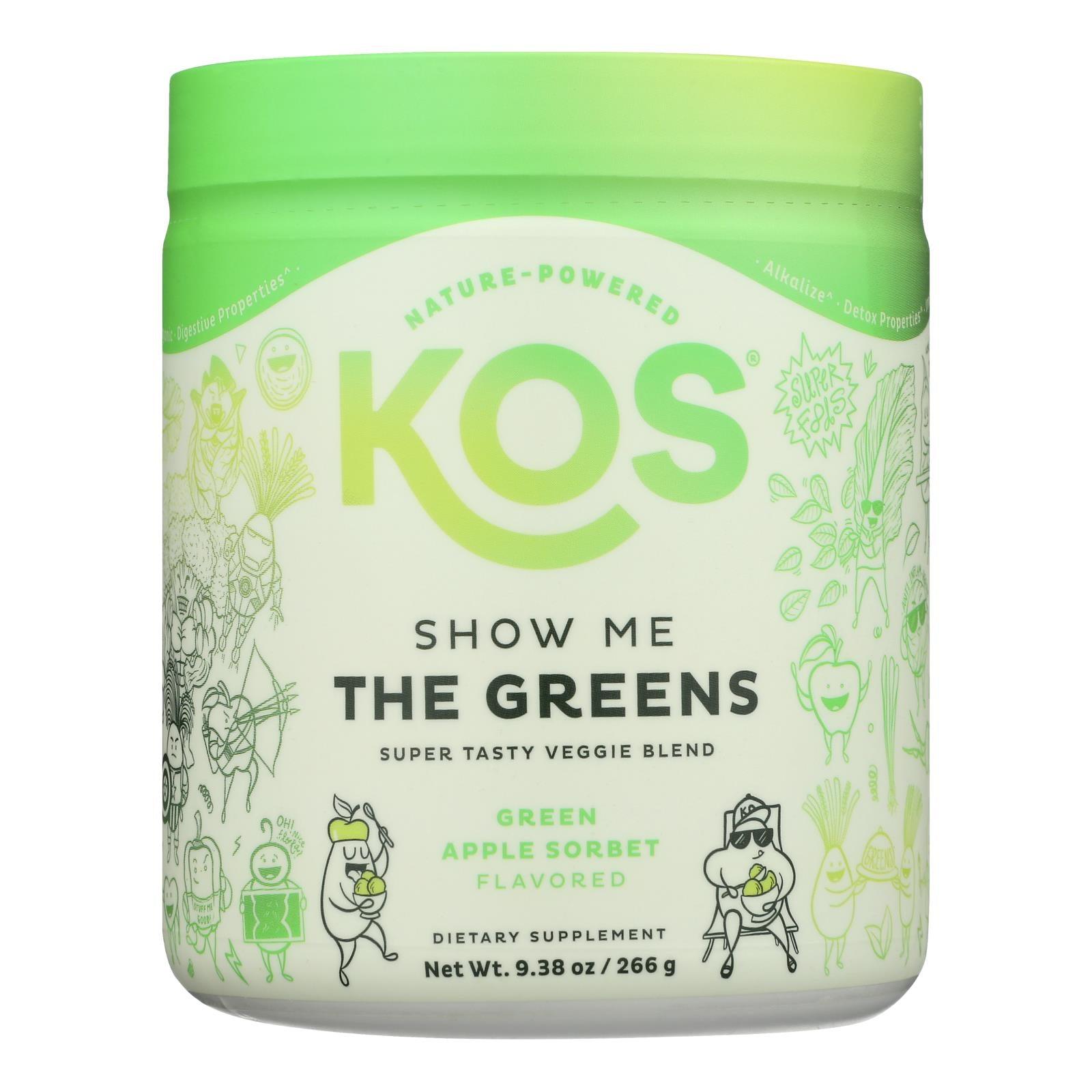 Kos - Veg Blend The Greens - 1 Each -9.38 Oz - Loomini