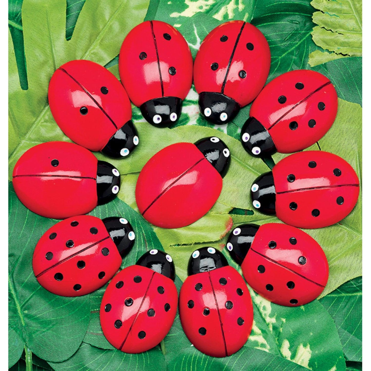 Ladybugs Counting Set, Pack of 22 - Loomini