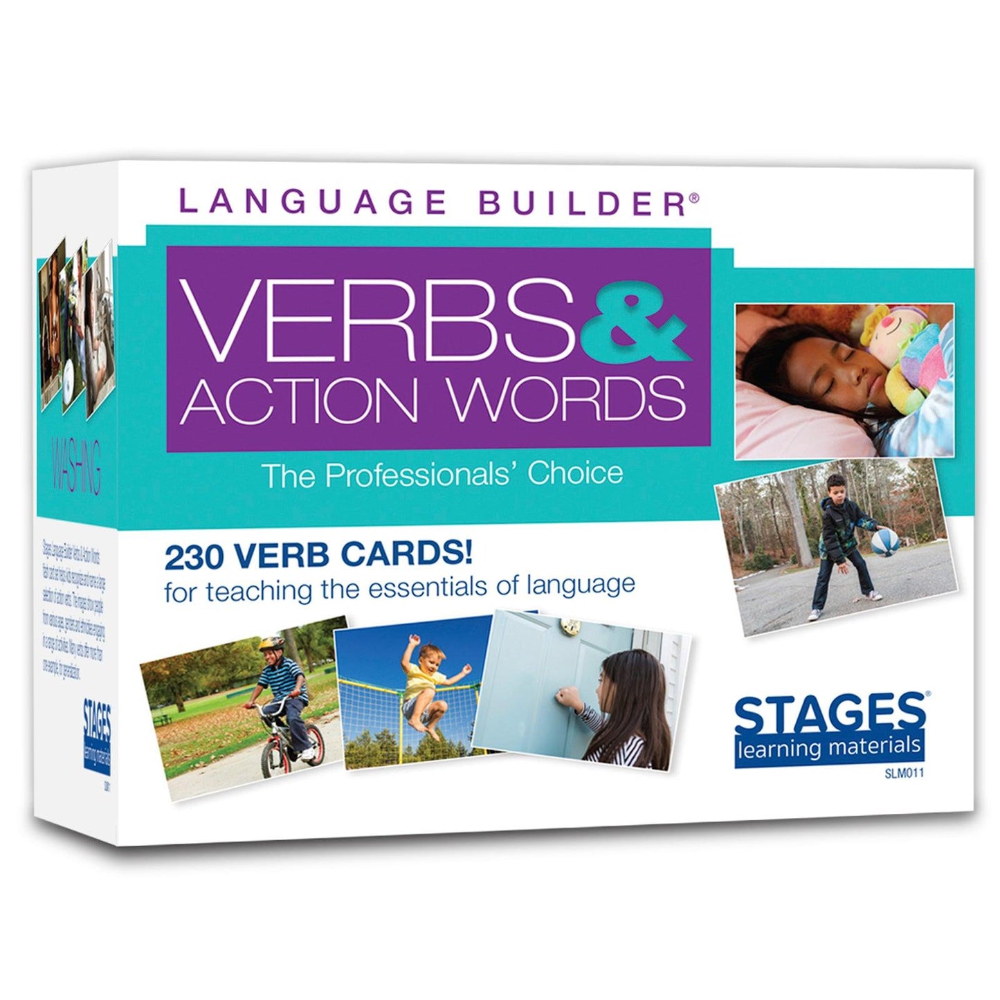 Language Builder® Picture Cards, Verbs - Loomini