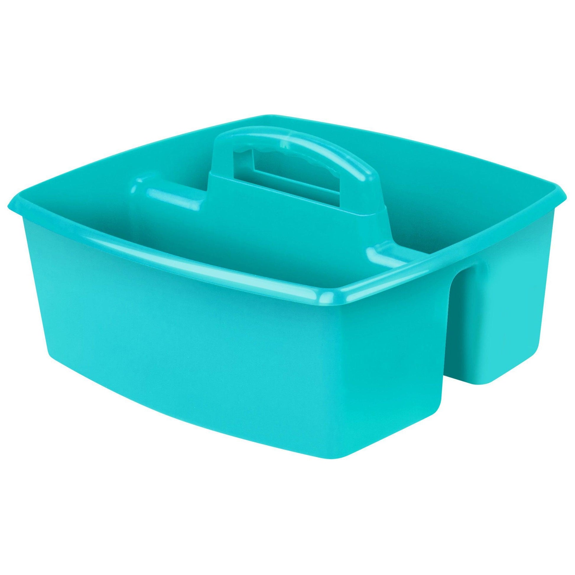 Large Caddy, Teal, Pack of 3 - Loomini