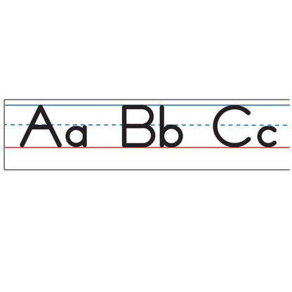 Large Magnetic Manuscript Alphabet Line, 10' - Loomini