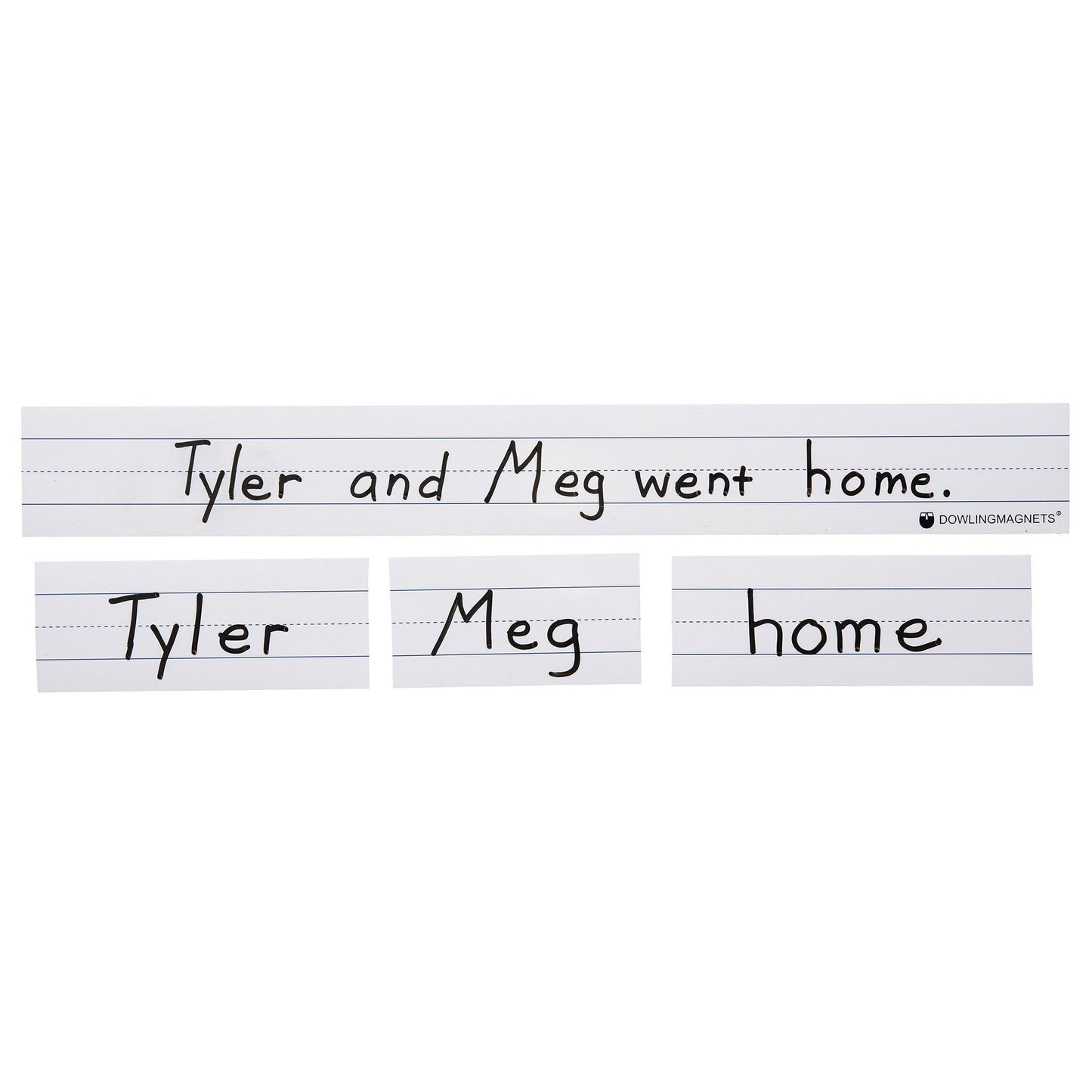 Large Magnetic Sentence Strips, 10 Pieces - Loomini