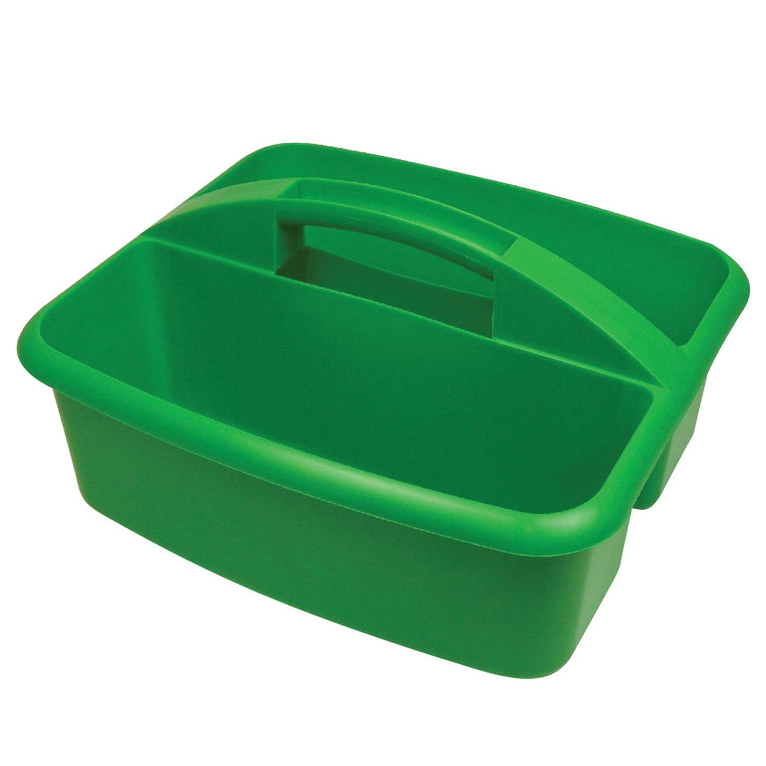 Large Utility Caddy, Green, Pack of 3 - Loomini