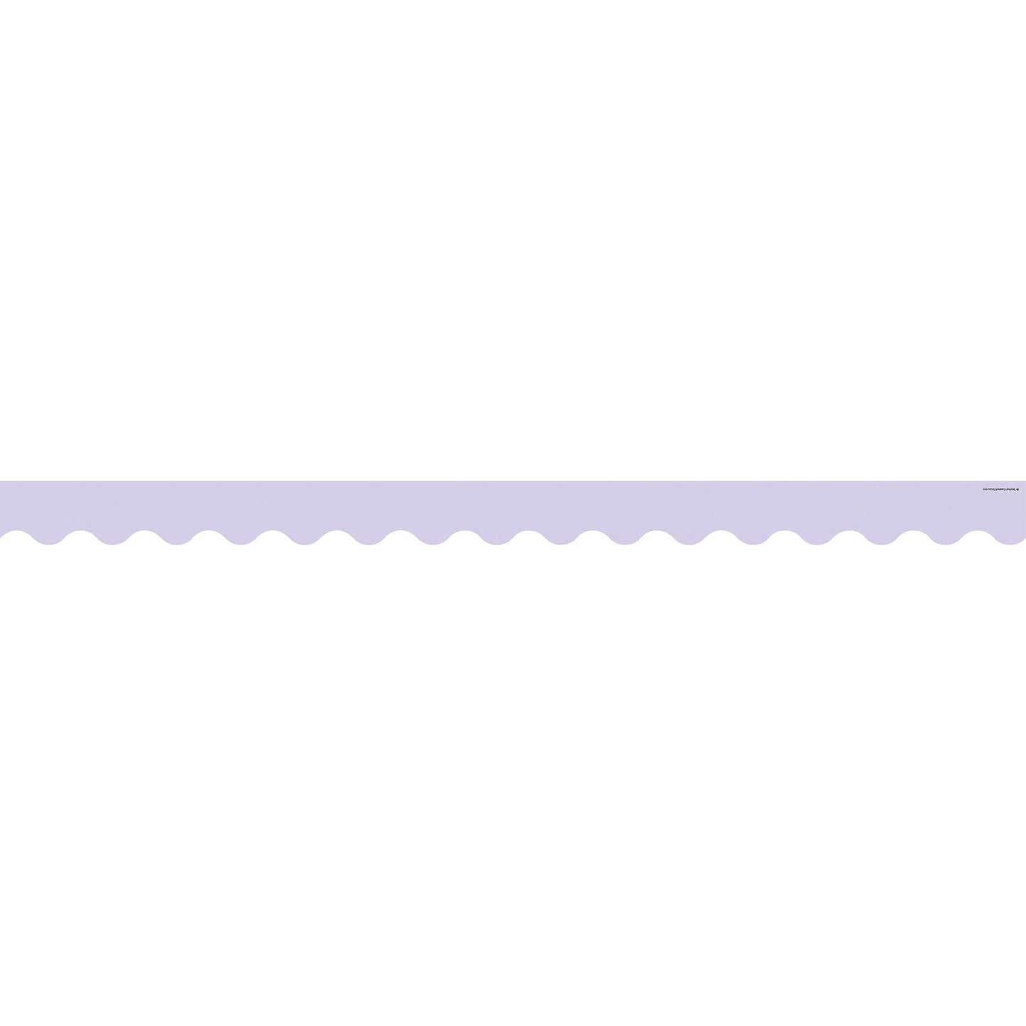 Lavender Scalloped Border Trim, 35 Feet Per Pack, 6 Packs - Loomini