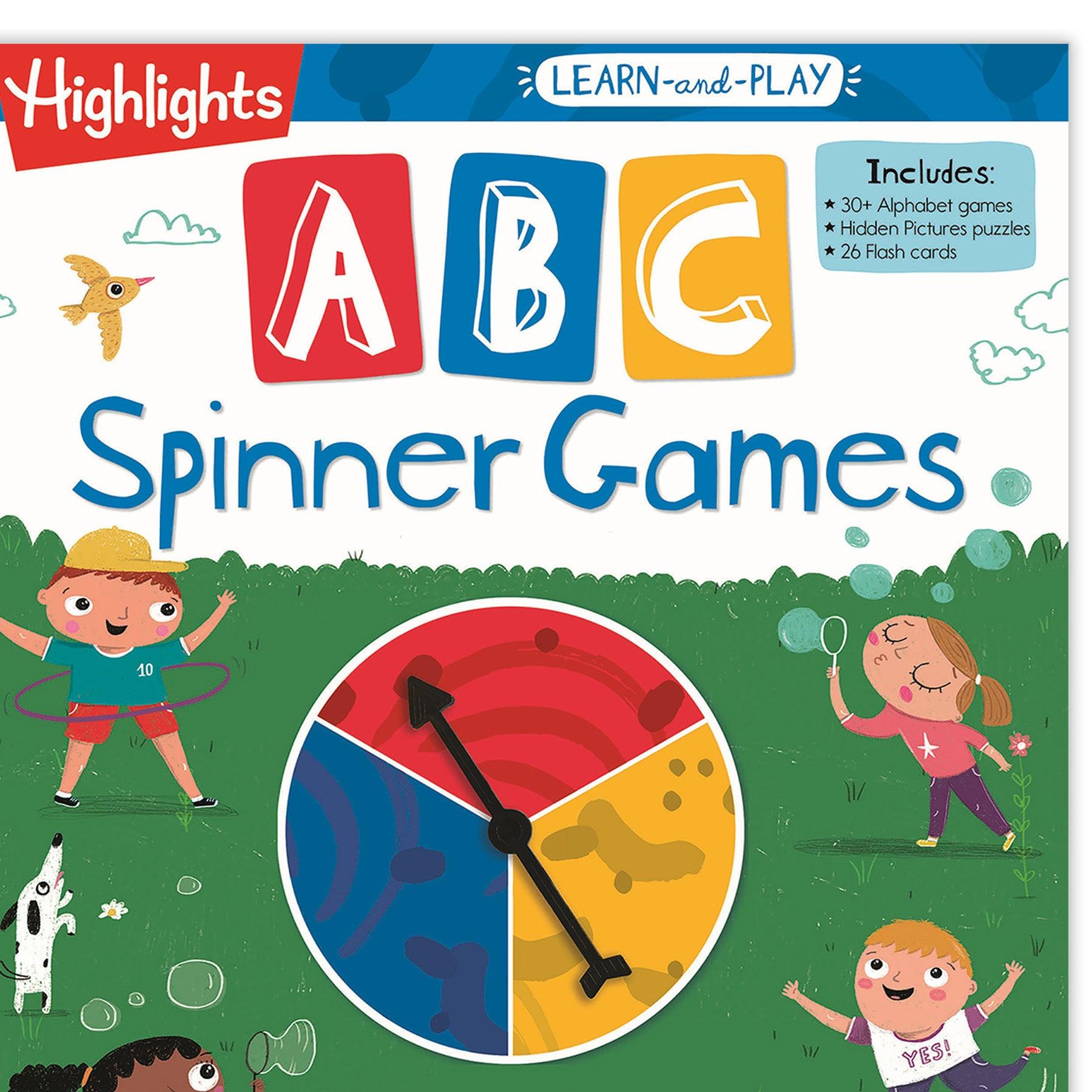 Learn-and-Play ABC Spinner Games - Loomini