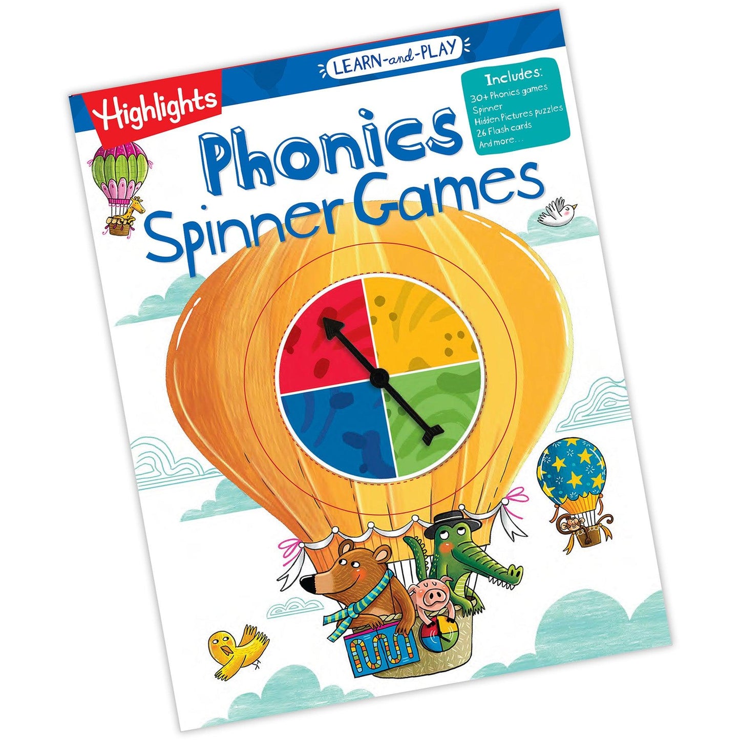 Learn-and-Play Phonics Spinner Games - Loomini