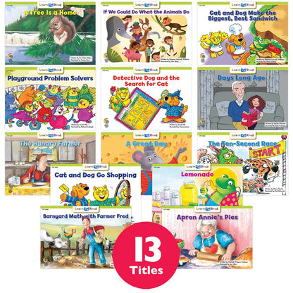 Learn to Read Variety Pack 15 Level G-H, 13 Books - Loomini
