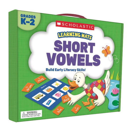 Learning Mats: Short Vowels, Grades K-2 - Loomini
