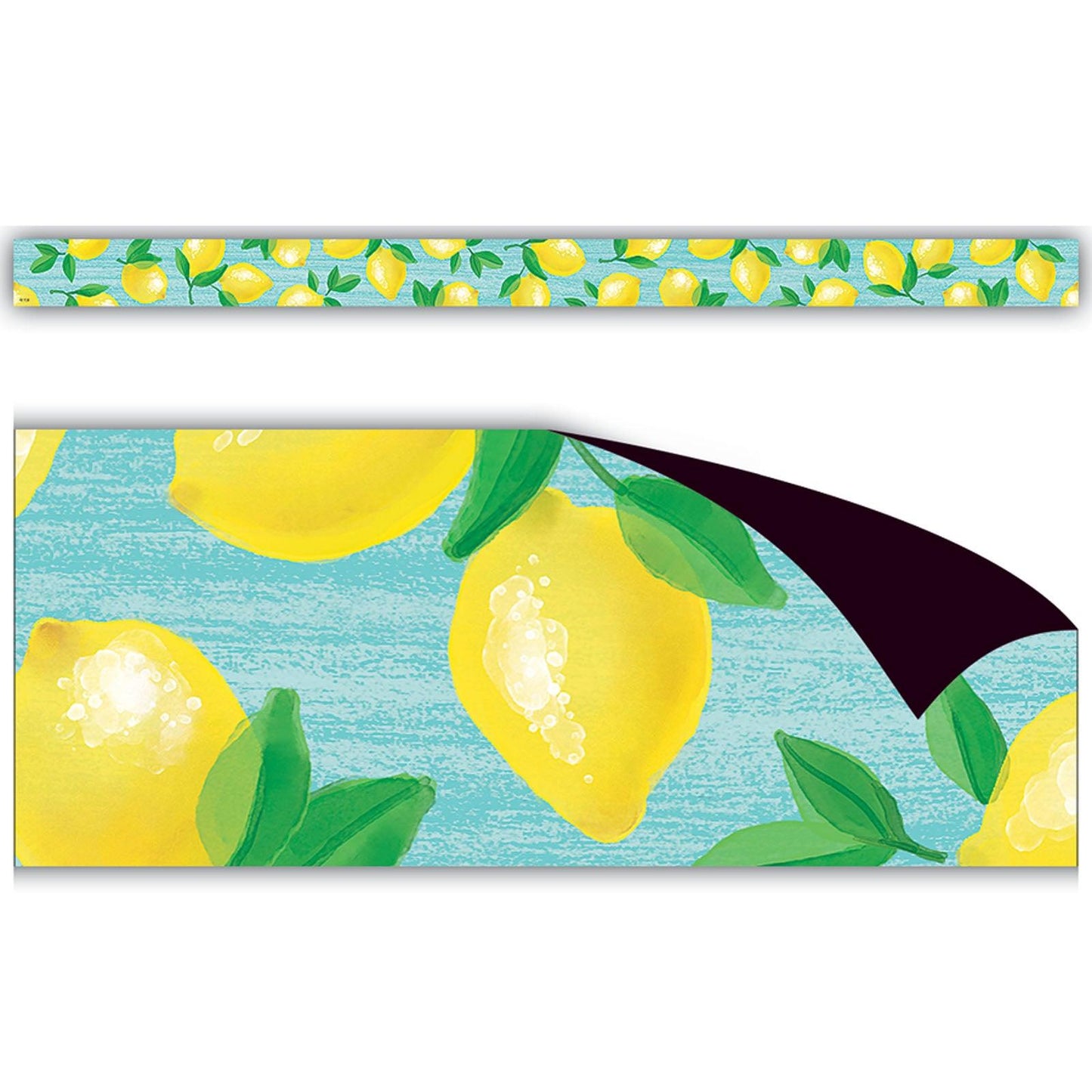 Lemon Zest Magnetic Border, 24 Feet Per Pack, 3 Packs - Loomini