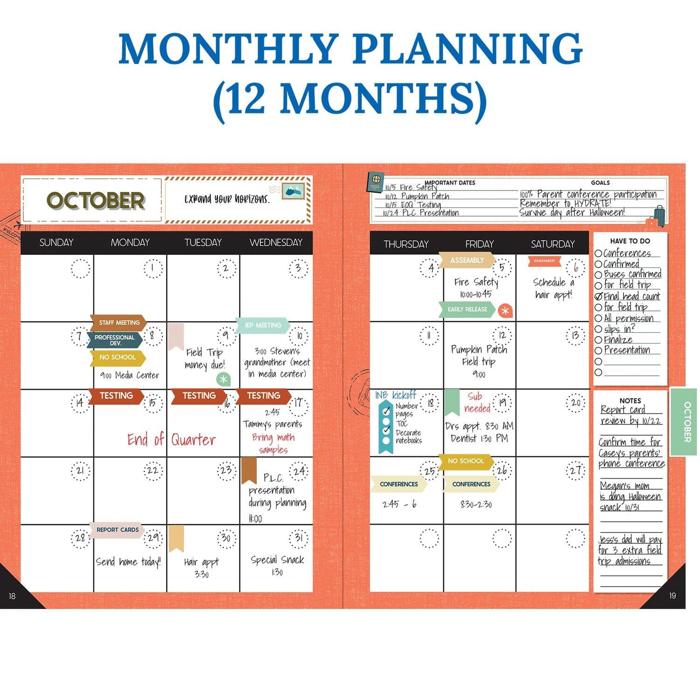 Let's Explore Teacher Planner - Loomini