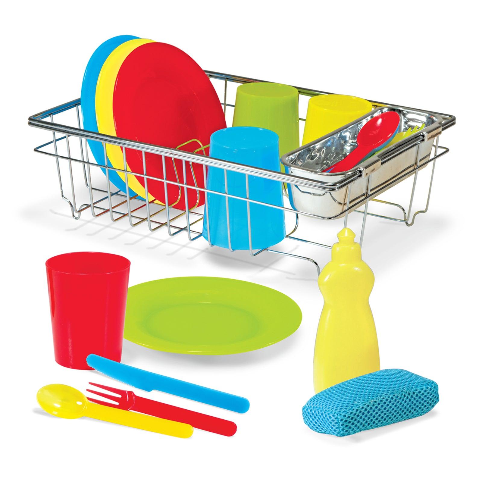 Let's Play House! Wash & Dry Dish Set - Loomini