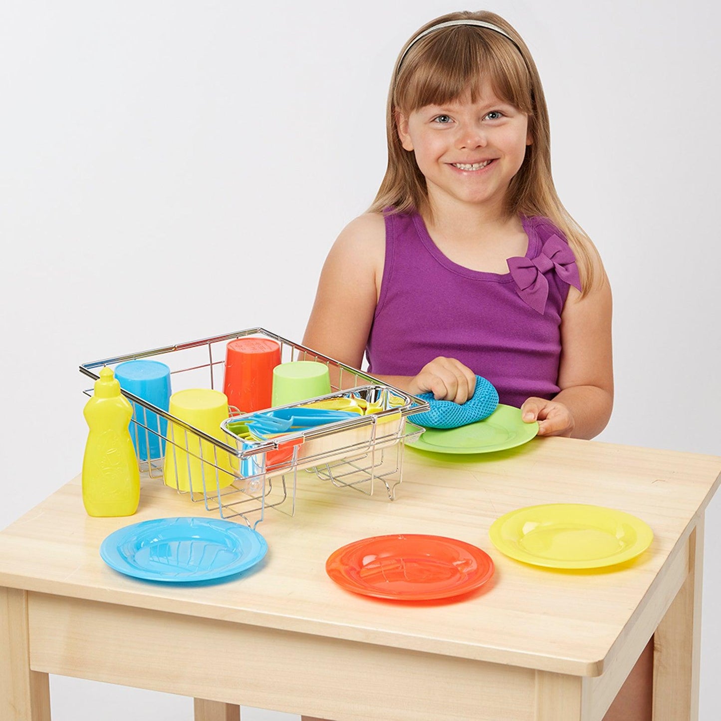 Let's Play House! Wash & Dry Dish Set - Loomini