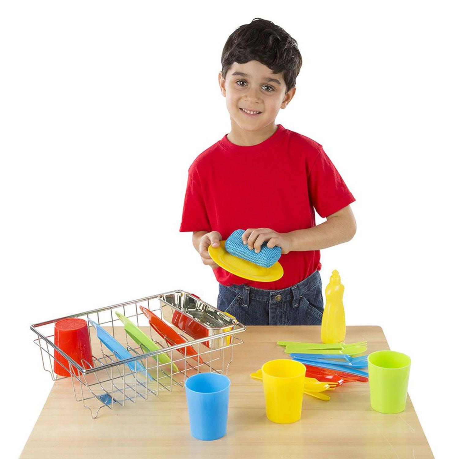 Let's Play House! Wash & Dry Dish Set - Loomini