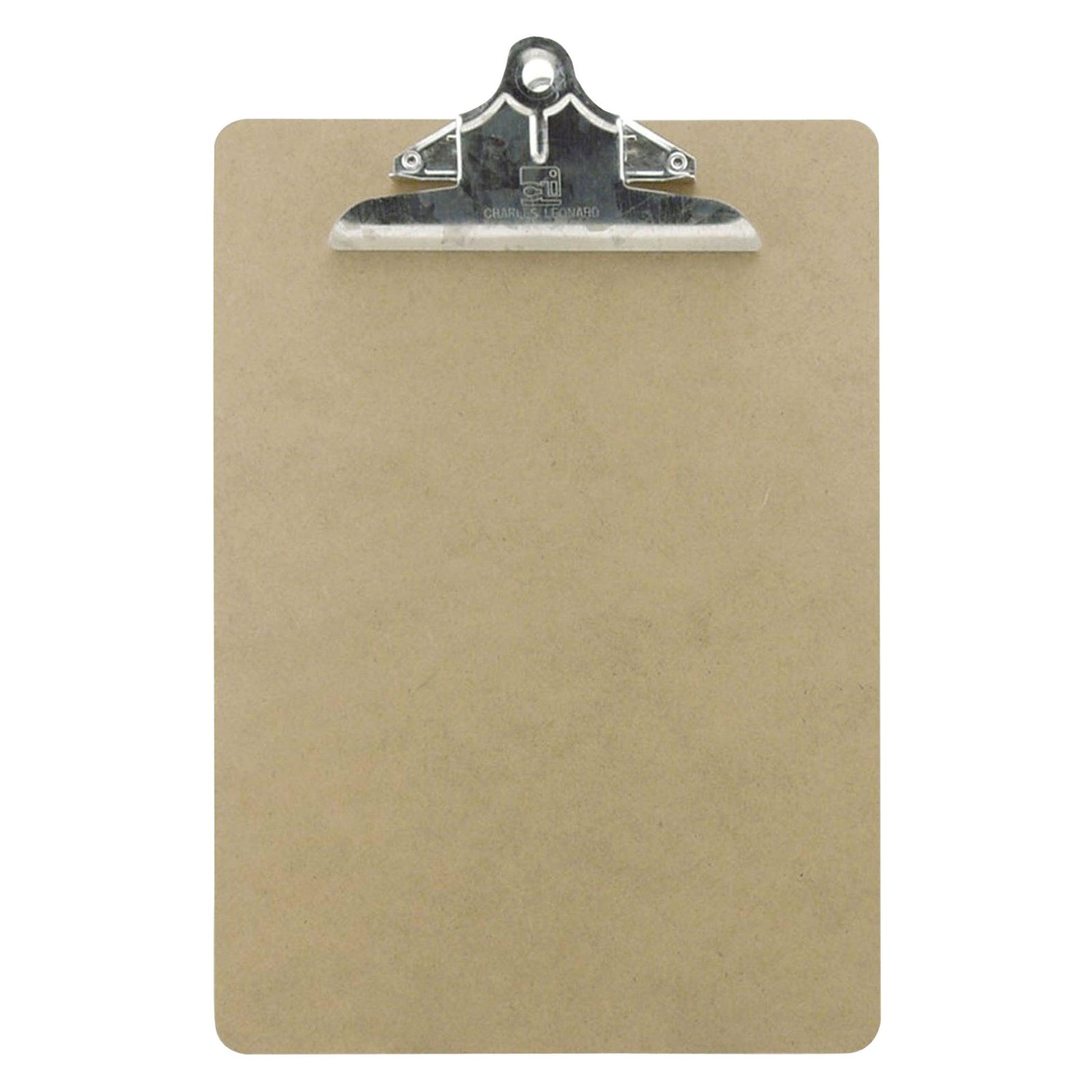 Letter Size Hardwood Clipboard, Pack of 12 - Loomini