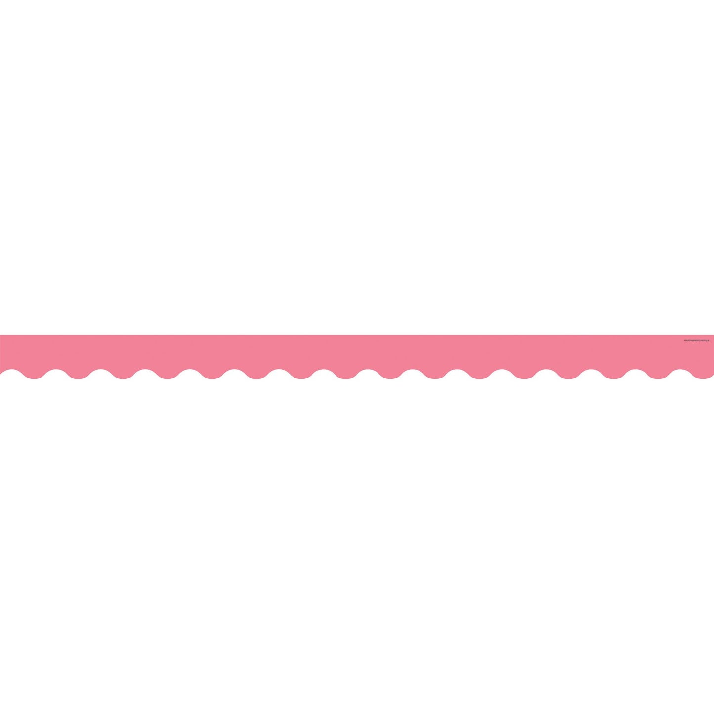 Light Pink Scalloped Border Trim, 35 Feet Per Pack, 6 Packs - Loomini