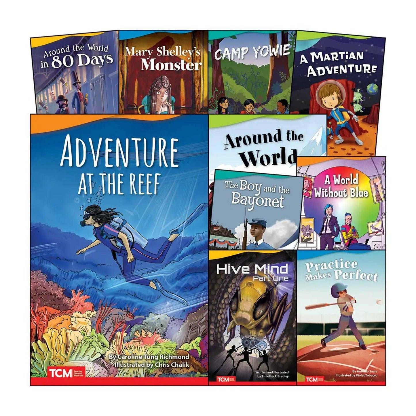 Literary Text Grade 5 Set 1: 10-Book Set Teacher Created Materials