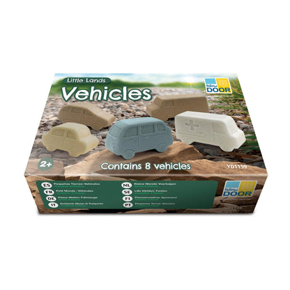 Little Lands Vehicles, Set of 8 - Loomini