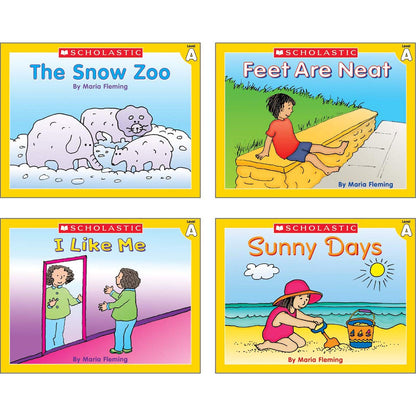 Little Leveled Readers Book: Level A Box Set, 5 Copies of 15 Titles - Loomini