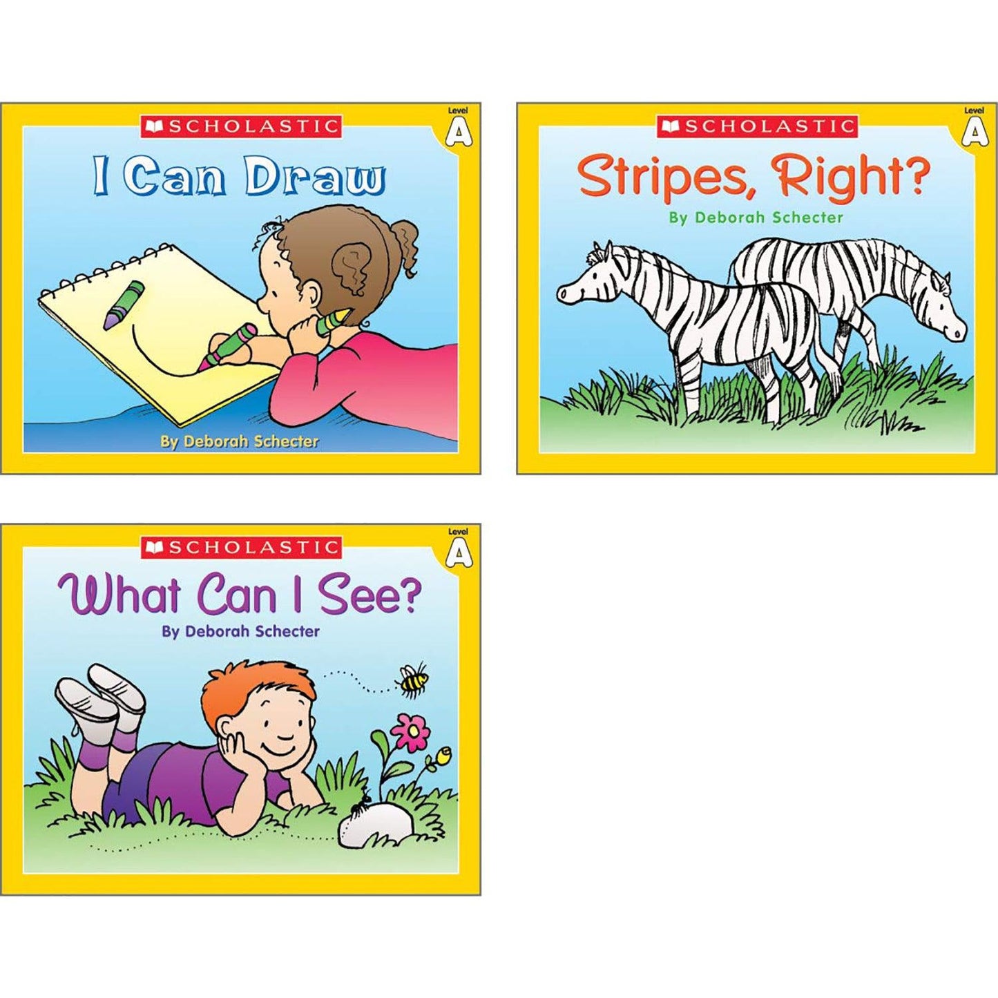 Little Leveled Readers Book: Level A Box Set, 5 Copies of 15 Titles - Loomini