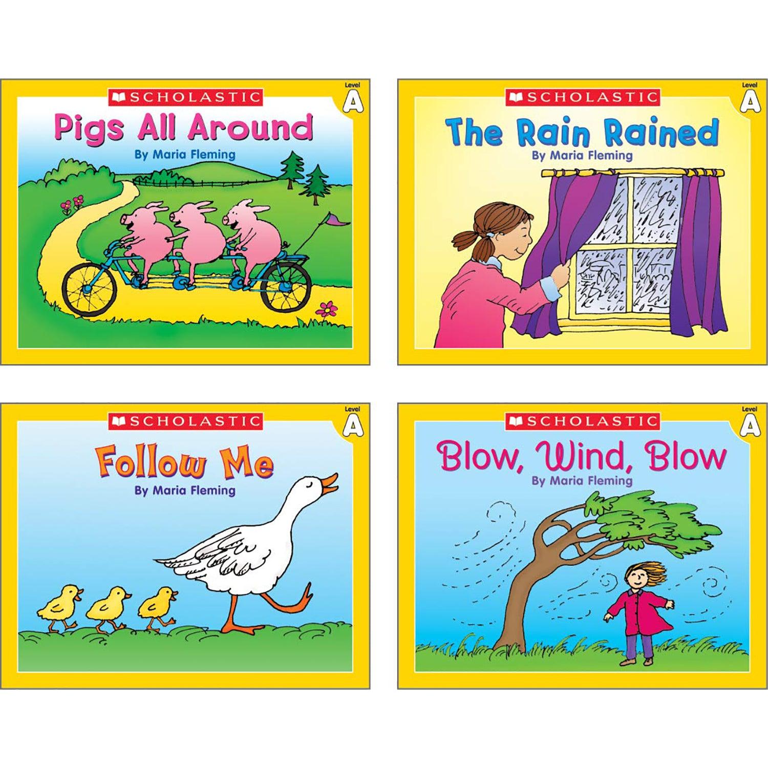 Little Leveled Readers Book: Level A Box Set, 5 Copies of 15 Titles - Loomini