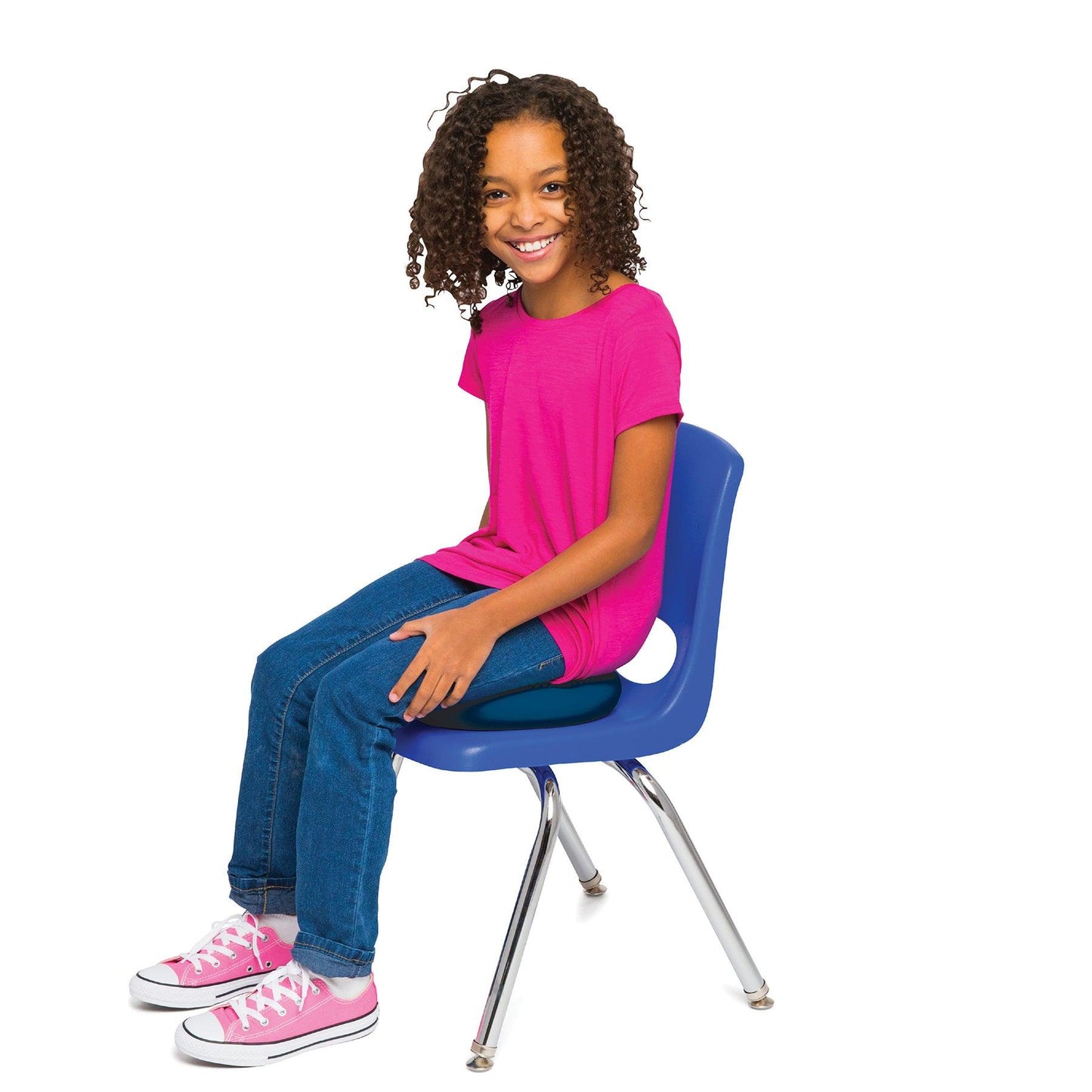 Little Wiggle Seat Sensory Cushion, Blue - Loomini