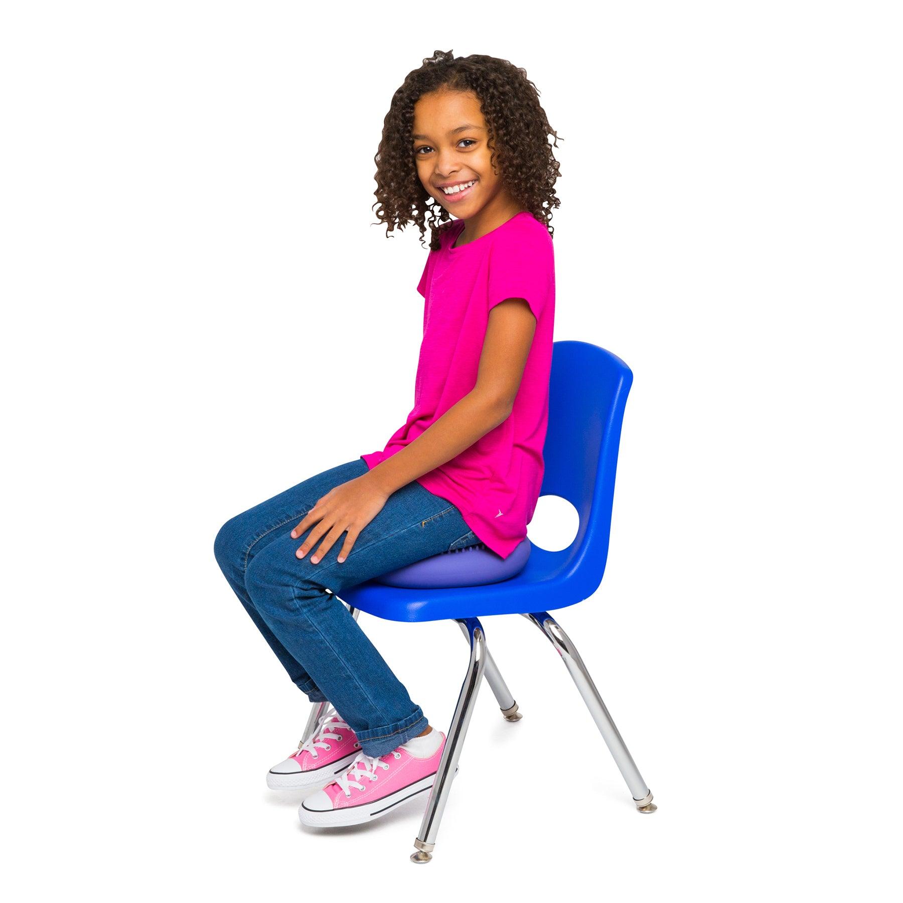 Little Wiggle Seat Sensory Cushion, Purple - Loomini