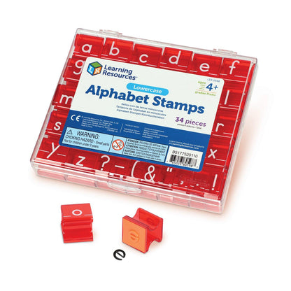 Lowercase Alphabet & Punctuation Stamps Set, 2 Sets - Loomini