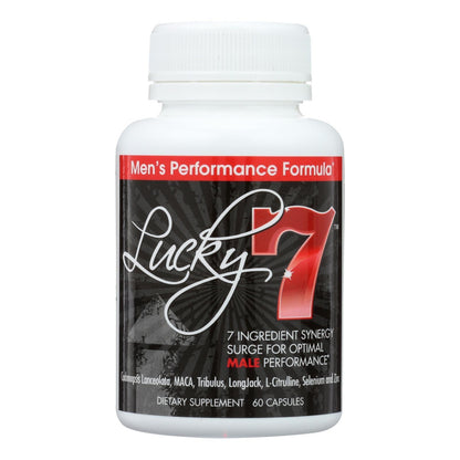 Lucky 7 Mens Performance Formula - Kyolic - 60 Capsules - Loomini