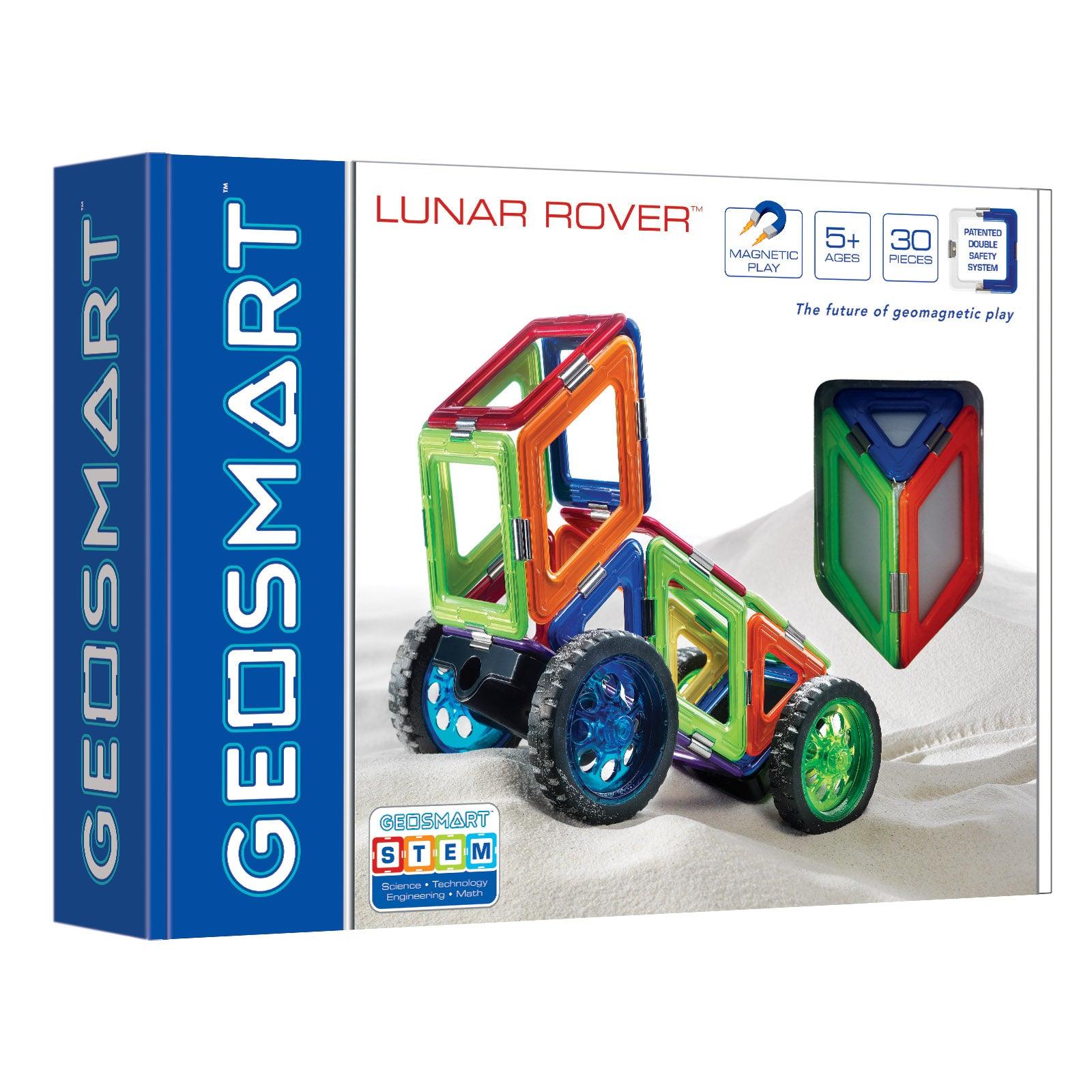 Lunar Rover 30 pc., Magnetic Construction - Loomini