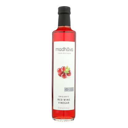 Madhava Honey - Vinegar Red Wine - Case Of 6-16.9 Oz - Loomini