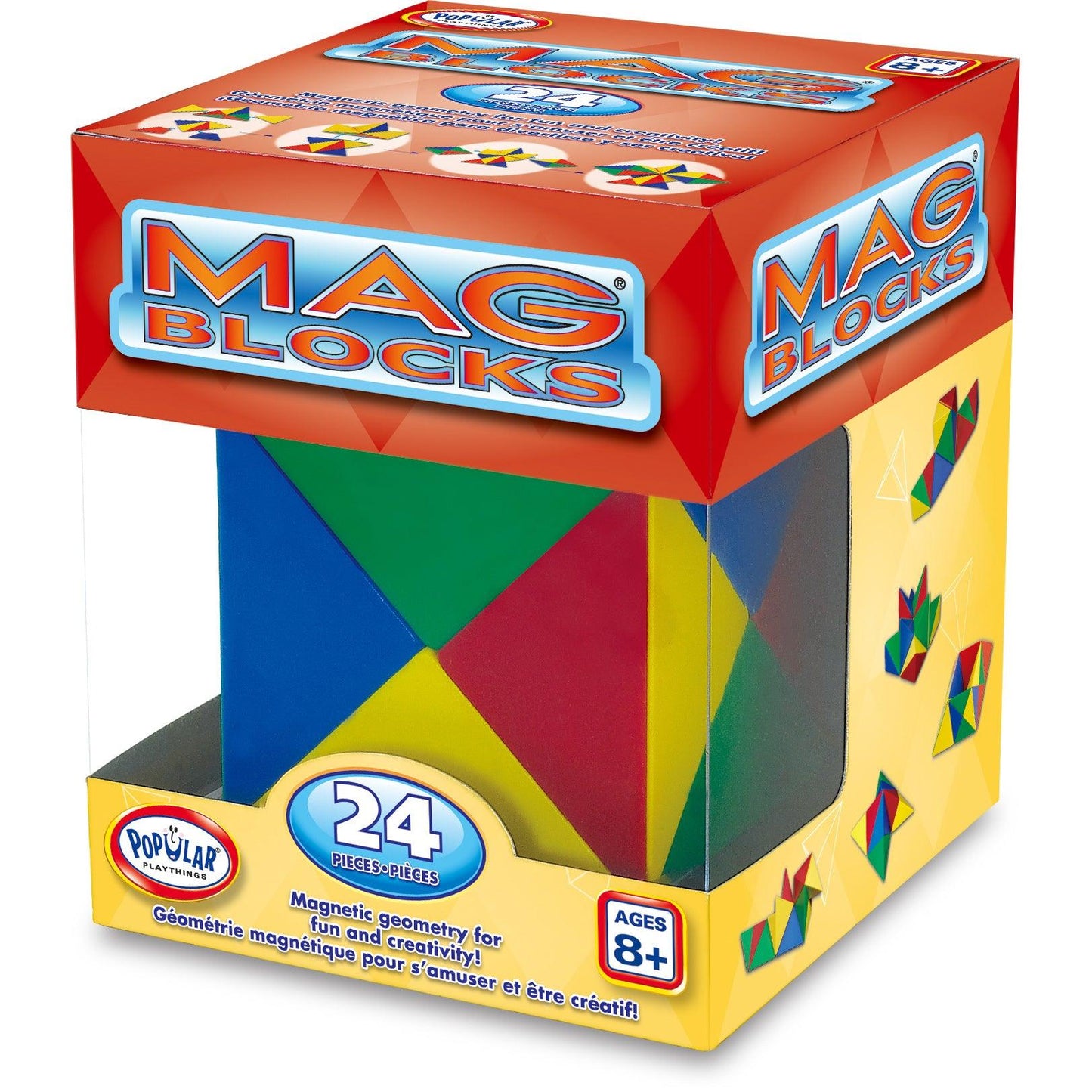 Mag-Blocks® 24-Piece Set - Loomini