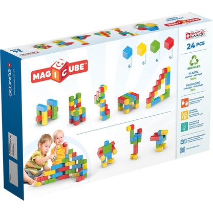 Magicubes Full Color Try Me Recycled, 24 Pieces - Loomini