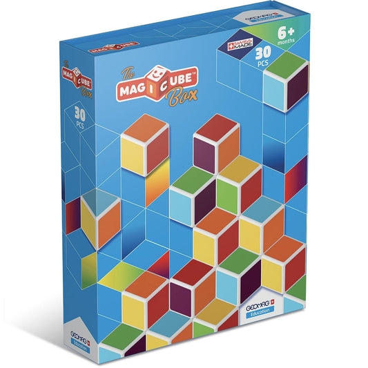 Magicube™ 30 Piece Multicolored Free Building Set - Loomini