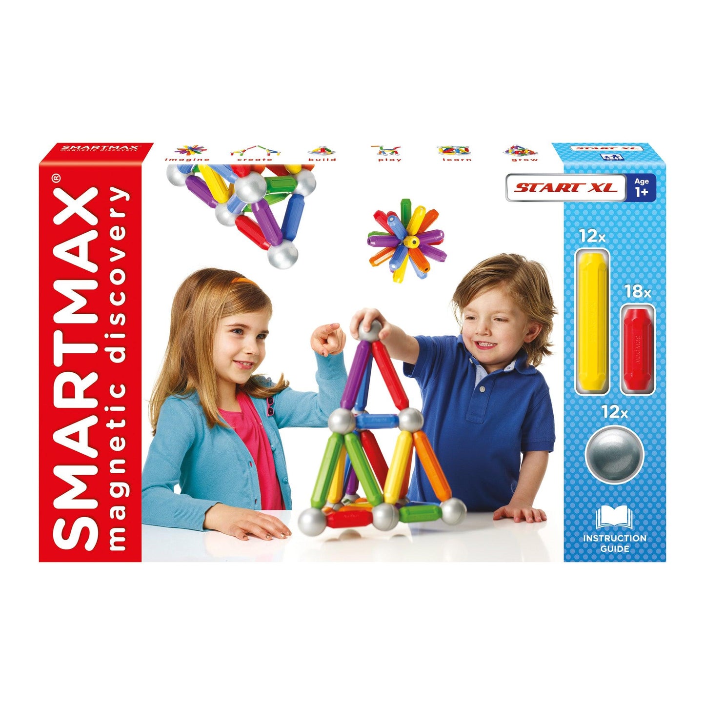 Magnetic Discovery Set, 42 Pieces - Loomini