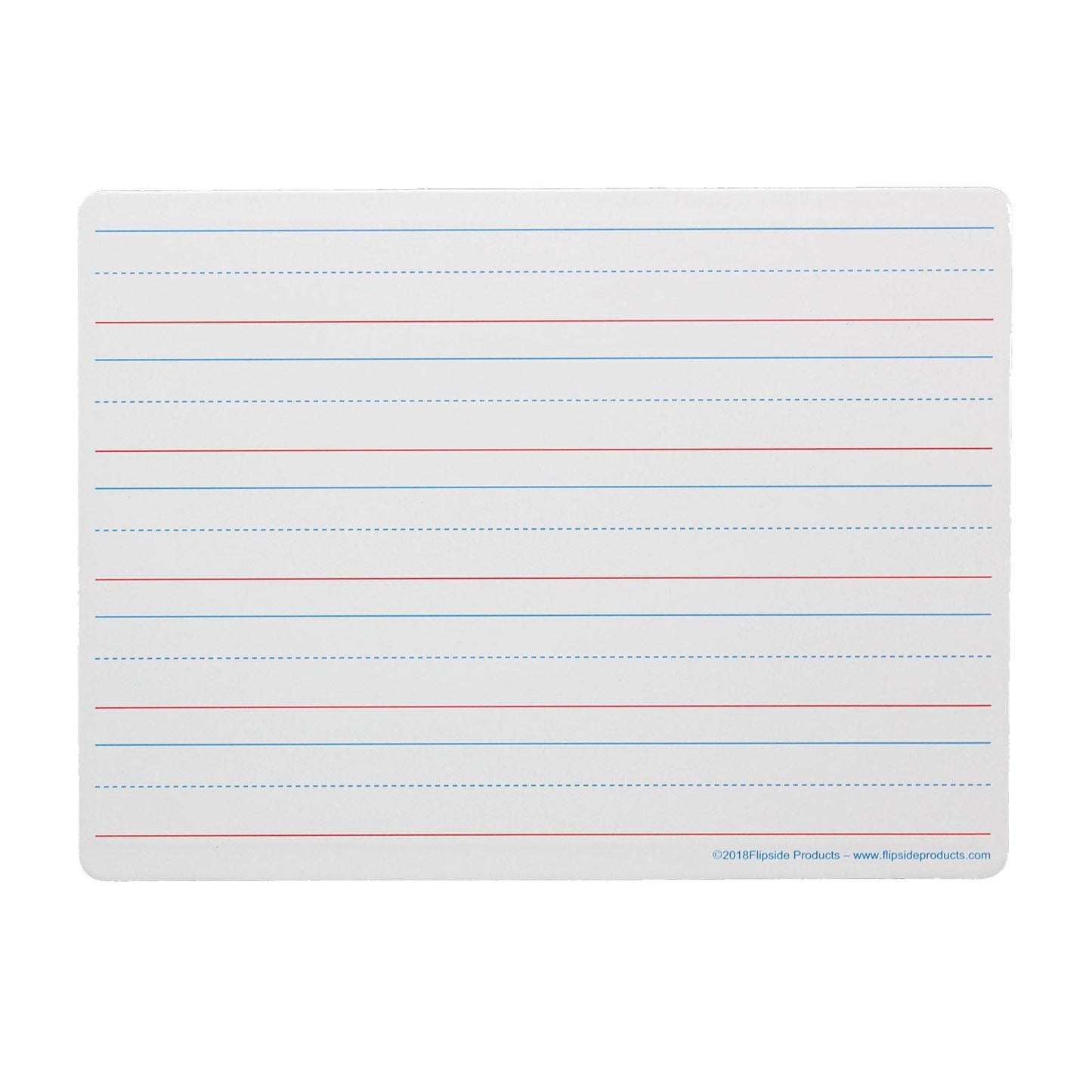 Magnetic Dry Erase Board, Two-Sided Ruled/Blank, 9" x 12", Pack of 3 - Loomini