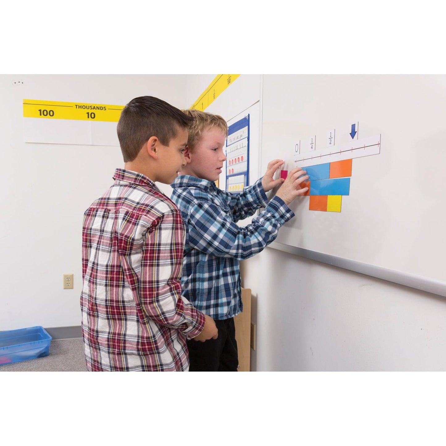 Magnetic Fraction Number Line - Loomini