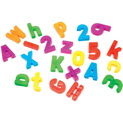 Magnetic Letters & Numbers, 99 Pieces Per Pack, 2 Packs - Loomini