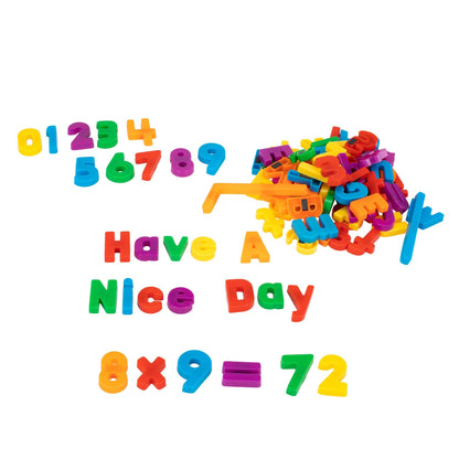 Magnetic Letters & Numbers, 99 Pieces Per Pack, 2 Packs - Loomini