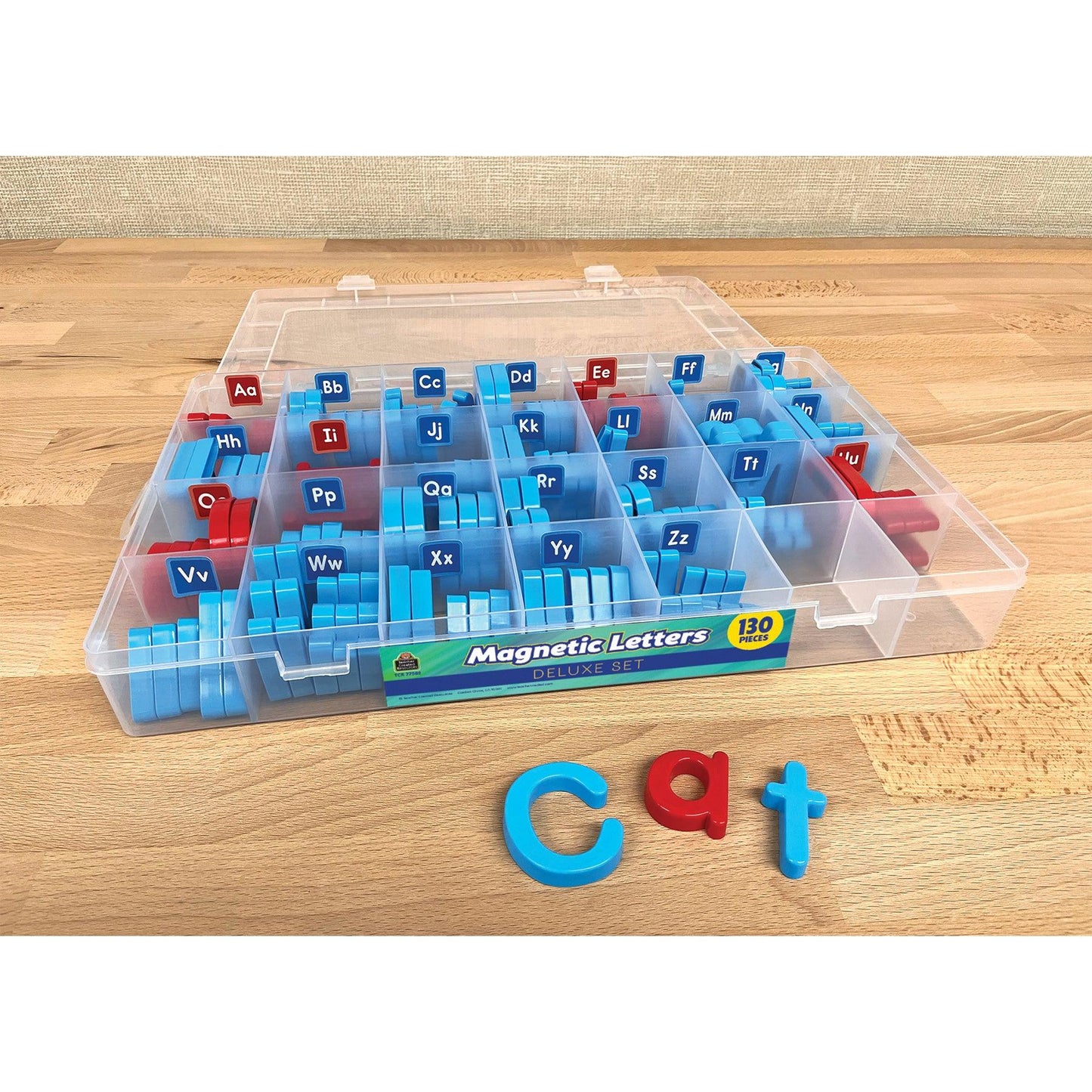 Magnetic Letters Deluxe Set, 130 Pieces - Loomini